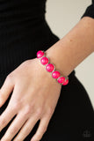 POP, Drop, and Roll - Pink Bracelet - Paparazzi Accessories Bracelet Bedazzle Me Pretty Mobile Fashion Boutique