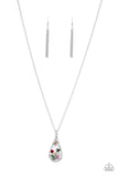 Pop Goes the Perennial - Purple Necklace - Paparazzi Accessories Necklace FS-Bedazzle Me Pretty Mobile Fashion Boutique