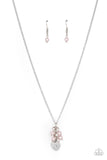 Pop It and LOCKET - Pink Necklace - Paparazzi Accessories Necklace Bedazzle Me Pretty Mobile Fashion Boutique