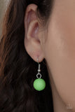 POP-ular Opinion - Green Necklace - Paparazzi Accessories Necklace Bedazzle Me Pretty Mobile Fashion Boutique
