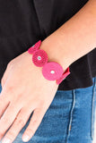 Poppin Popstar - Pink Bracelet - Paparazzi Accessories Bracelet Bedazzle Me Pretty Mobile Fashion Boutique