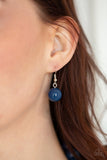 Poppin Popularity - Blue Necklace - Paparazzi Accessories Necklace Bedazzle Me Pretty Mobile Fashion Boutique