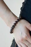 POSHing Your Luck - Black Bracelet - Paparazzi Accessories Bracelet Bedazzle Me Pretty Mobile Fashion Boutique
