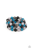 Poshly Packing - Multi Bracelet - Paparazzi Accessories Bracelet Bedazzle Me Pretty Mobile Fashion Boutique