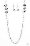 Poshly Parisian - Blue Necklace - Paparazzi Accessories Necklace Bedazzle Me Pretty Mobile Fashion Boutique