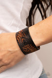 Positively Peacock - Black Bracelet - Paparazzi Accessories Bracelet Bedazzle Me Pretty Mobile Fashion Boutique