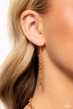 Possible Pendant - Gold Necklace - Paparazzi Accessories Necklace Bedazzle Me Pretty Mobile Fashion Boutique