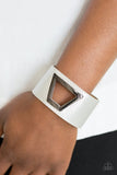 Power Play - Silver Bracelet - Paparazzi Accessories Bracelet Bedazzle Me Pretty Mobile Fashion Boutique
