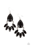 POWERHOUSE Call - Black Earrings - Paparazzi Accessories Earrings Bedazzle Me Pretty Mobile Fashion Boutique
