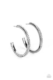 Powerhouse Precision - Black Earrings - Paparazzi Accessories Earrings Bedazzle Me Pretty Mobile Fashion Boutique