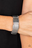 Prairie Block Party - Silver Bracelet - Paparazzi Accessories Bracelet Bedazzle Me Pretty Mobile Fashion Boutique