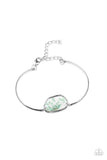 Prairie Paradise - Blue Bracelet - Paparazzi Accessories Bracelet Bedazzle Me Pretty Mobile Fashion Boutique