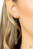 Prairie Passion - Yellow Necklace - Paparazzi Accessories Necklace Bedazzle Me Pretty Mobile Fashion Boutique