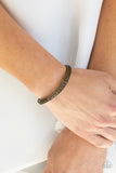 Precisely Petite - Brass Bracelet - Paparazzi Accessories Bracelet Bedazzle Me Pretty Mobile Fashion Boutique