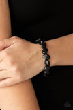 Prehistoric Paradise - Black Bracelet - Paparazzi Accessories Bracelet Bedazzle Me Pretty Mobile Fashion Boutique