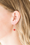 Pretty Pop-tastic! - Red Necklace - Paparazzi Accessories Necklace Bedazzle Me Pretty Mobile Fashion Boutique