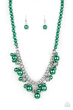 Prim and POLISHED - Green Necklace - Paparazzi Accessories Necklace Bedazzle Me Pretty Mobile Fashion Boutique