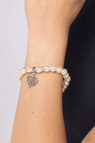 Prim and Pretty - Black Bracelet - Paparazzi Accessories Bracelet Bedazzle Me Pretty Mobile Fashion Boutique