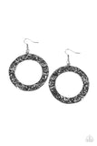 PRIMAL Meridian - Black Earrings - Paparazzi Accessories Earrings Bedazzle Me Pretty Mobile Fashion Boutique