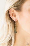 Primal Princess - Brass Necklace - Paparazzi Accessories Necklace Bedazzle Me Pretty Mobile Fashion Boutique