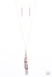 PRIMITIVE and Proper - Silver Necklace - Paparazzi Accessories Necklace Bedazzle Me Pretty Mobile Fashion Boutique