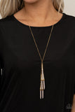 PRIMITIVE and Proper - Silver Necklace - Paparazzi Accessories Necklace Bedazzle Me Pretty Mobile Fashion Boutique