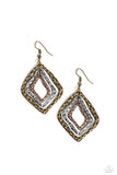 Primitive Performance - Multi Earrings - Paparazzi Accessories Earrings Bedazzle Me Pretty Mobile Fashion Boutique
