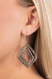Primitive Performance - Multi Earrings - Paparazzi Accessories Earrings Bedazzle Me Pretty Mobile Fashion Boutique