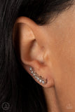 PRISMATIC and Proper - White Post Earrings - Paparazzi Accessories Post Earrings Bedazzle Me Pretty Mobile Fashion Boutique
