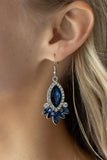 Prismatic Parade - Blue Earrings - Paparazzi Accessories Earrings Bedazzle Me Pretty Mobile Fashion Boutique