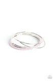 Prismatic Pizazz - Pink Bracelet - Paparazzi Accessories Bracelet Bedazzle Me Pretty Mobile Fashion Boutique
