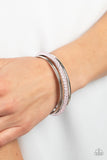 Prismatic Pizazz - Pink Bracelet - Paparazzi Accessories Bracelet Bedazzle Me Pretty Mobile Fashion Boutique