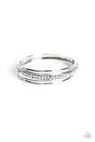 Prismatic Pizazz - Silver Bracelet - Paparazzi Accessories Bracelet Bedazzle Me Pretty Mobile Fashion Boutique