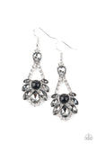 Prismatic Presence - Black Earrings - Paparazzi Accessories Earrings Bedazzle Me Pretty Mobile Fashion Boutique