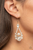 Prismatic Presence - Gold Earrings - Paparazzi Accessories Earrings Bedazzle Me Pretty Mobile Fashion Boutique