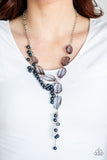 Prismatic Princess - Blue Necklace - Paparazzi Accessories Necklace Bedazzle Me Pretty Mobile Fashion Boutique