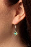 Prismatic Reinforcements - Green Necklace - Paparazzi Accessories Necklace Bedazzle Me Pretty Mobile Fashion Boutique