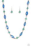 Prismatic Reinforcements - Multi Necklace - Paparazzi Accessories Necklace Bedazzle Me Pretty Mobile Fashion Boutique