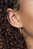 Prismatic Sunsets - Black Lanyard - Paparazzi Accessories Earrings Bedazzle Me Pretty Mobile Fashion Boutique
