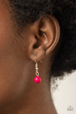 Prismatically POP-tastic - Pink Necklace - Paparazzi Accessories Necklace Bedazzle Me Pretty Mobile Fashion Boutique