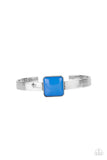 Prismatically Poppin - Blue Bracelet - Paparazzi Accessories Bracelet Bedazzle Me Pretty Mobile Fashion Boutique