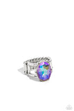 Prismatically Pronged - Multi Ring - Paparazzi Accessories Ring Bedazzle Me Pretty Mobile Fashion Boutique