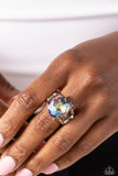Prismatically Pronged - Multi Ring - Paparazzi Accessories Ring Bedazzle Me Pretty Mobile Fashion Boutique
