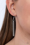 Private Plateau - Black Necklace - Paparazzi Accessories Necklace Bedazzle Me Pretty Mobile Fashion Boutique