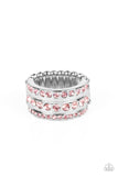 Privileged Poise - Pink Ring - Paparazzi Accessories Ring Bedazzle Me Pretty Mobile Fashion Boutique