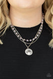 Promoted to Grandma - Pink Necklace - Paparazzi Accessories Necklace FS-Bedazzle Me Pretty Mobile Fashion Boutique