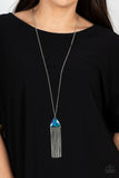 Proudly Prismatic - Multi Necklace - Paparazzi Accessories Necklace Bedazzle Me Pretty Mobile Fashion Boutique