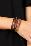 Public In-QUARRY - Multi Bracelet - Paparazzi Accessories Bracelet Bedazzle Me Pretty Mobile Fashion Boutique