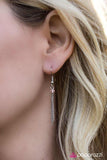 Pull Back the Curtain - Pink Necklace - Paparazzi Accessories Necklace Bedazzle Me Pretty Mobile Fashion Boutique