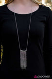 Pull Back the Curtain - Pink Necklace - Paparazzi Accessories Necklace Bedazzle Me Pretty Mobile Fashion Boutique